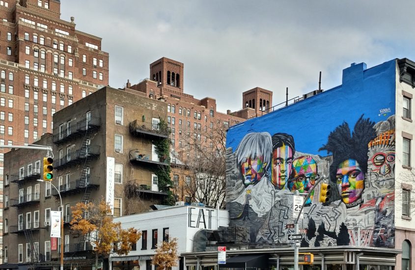 New York Street art mural
