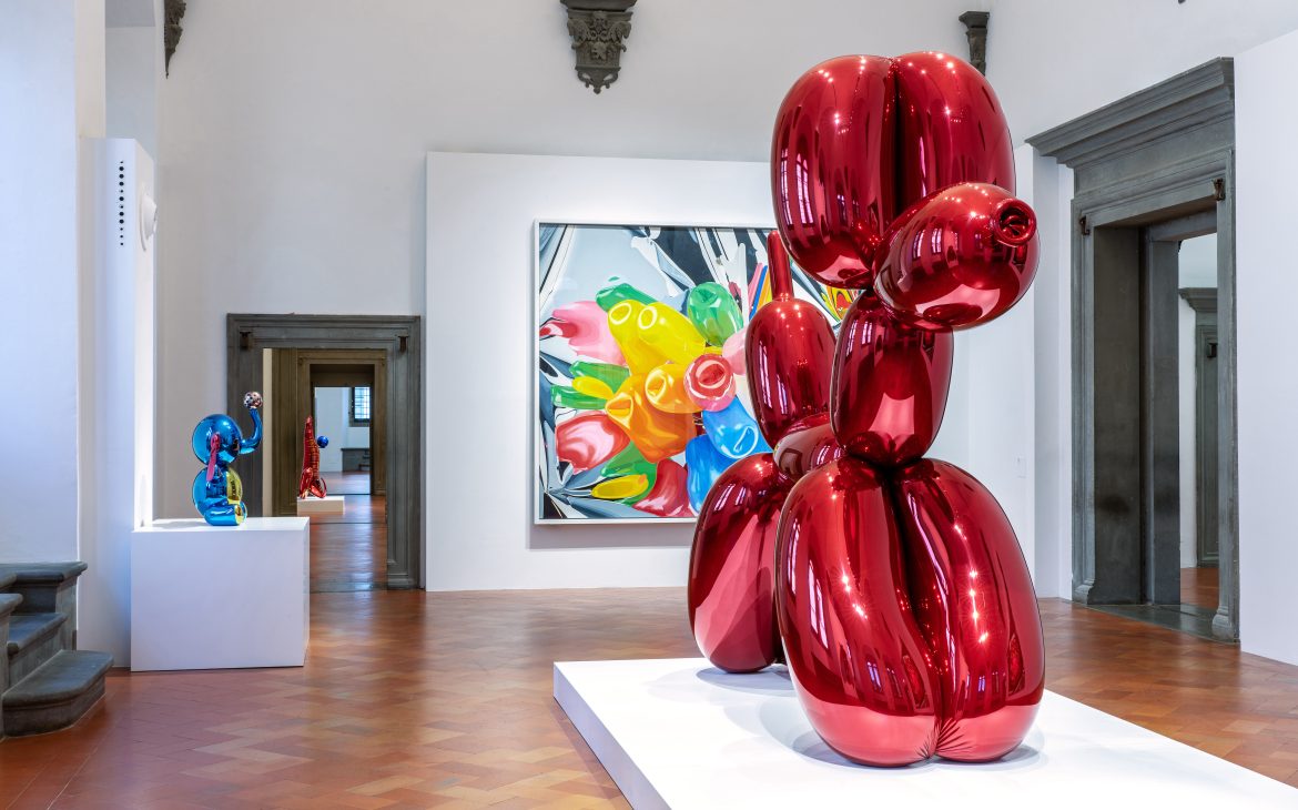 contemporary art Firenze palazzo Strozzi Jeff Koons